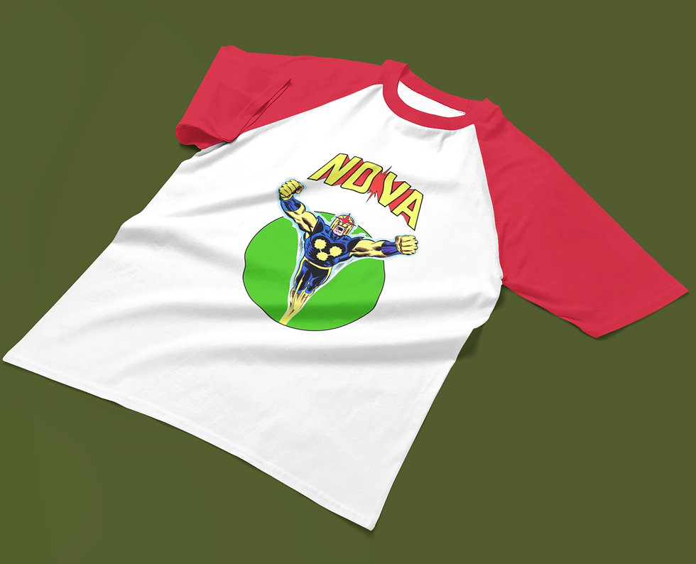 Μικρογραφία: 70s unisex T-shirt super heroes NOVA