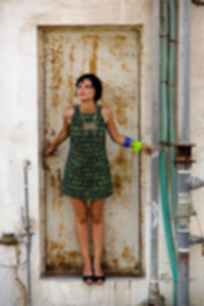 Woman in Summer Dress