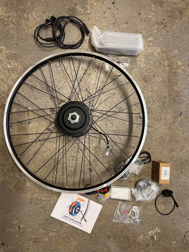 Bafang G020 48v 500w front hub motor kit rim/ disc brake
