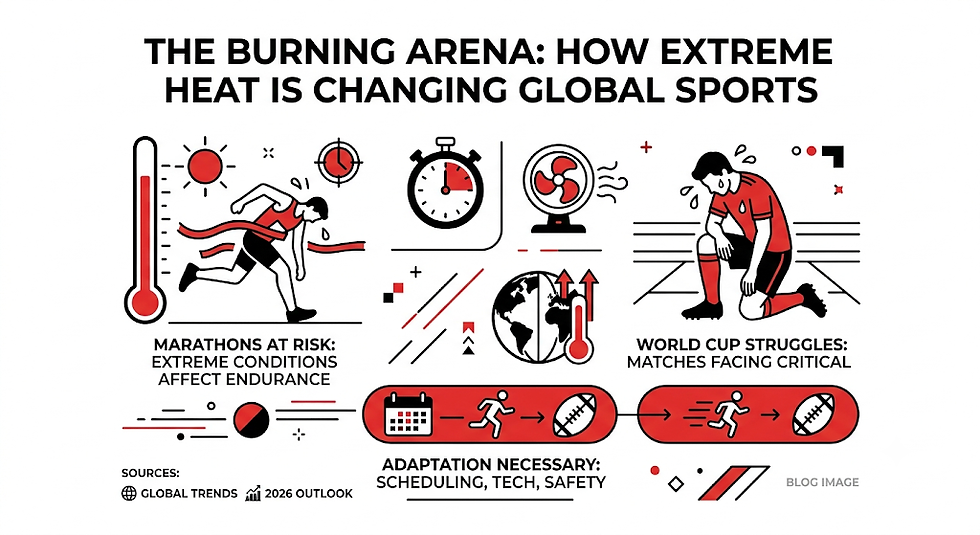 how extreme heat is changing global sports