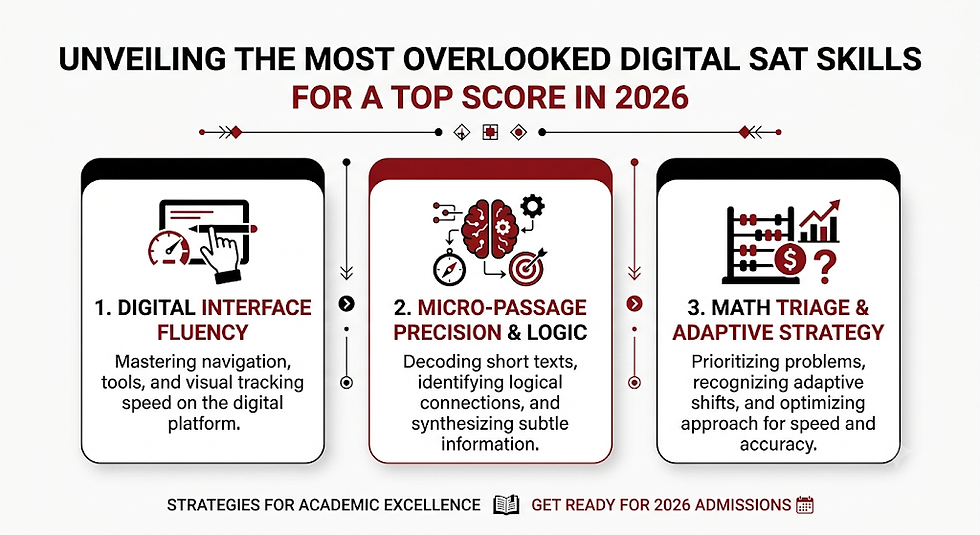 overlooked Digital SAT skills