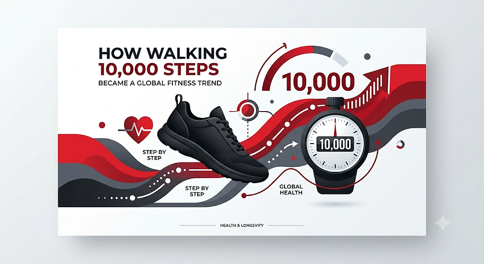 walking 10000 steps daily