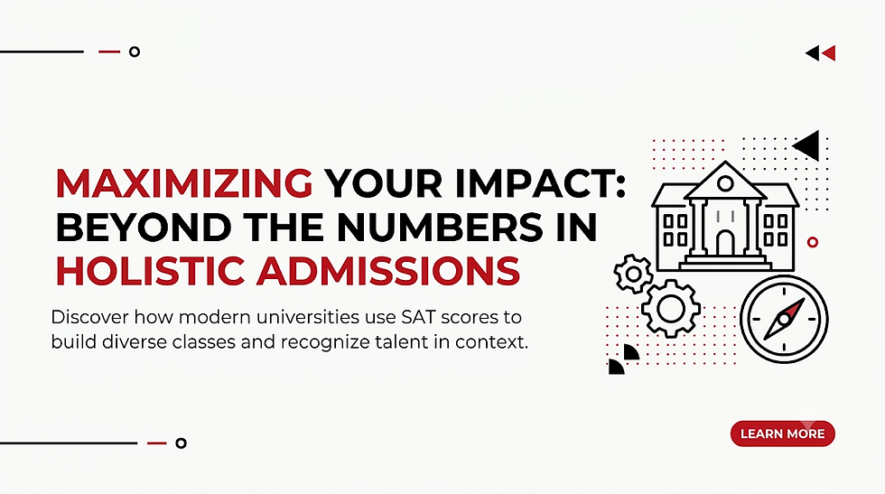how SAT scores are used