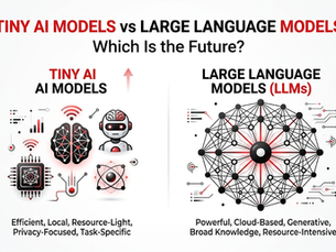 Tiny AI models vs large language models