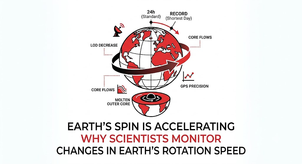 Earth's rotation speed