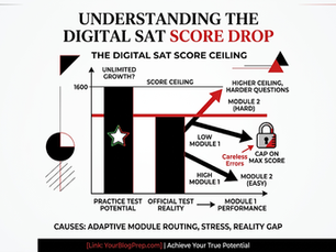 Digital SAT score drop