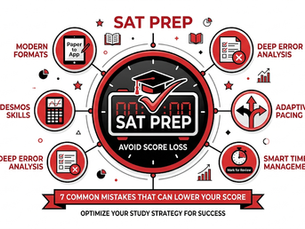 SAT prep mistakes that can lower your score