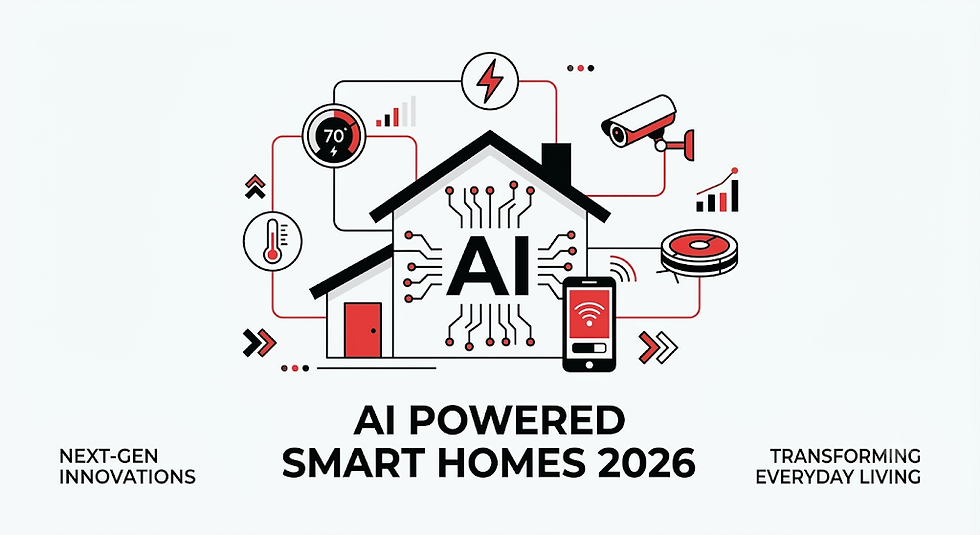AI powered smart homes