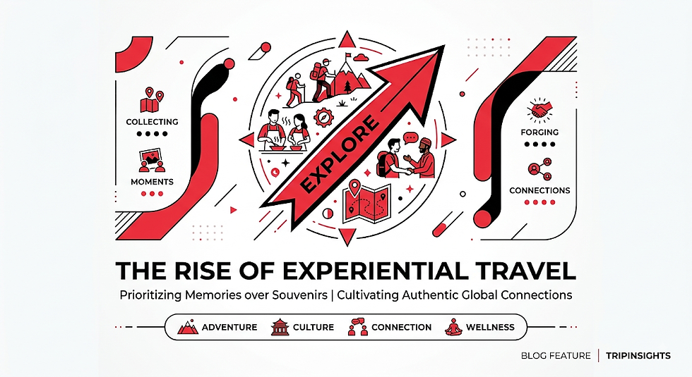 The Rise of Experiential Travel: Why Tourists Want Memories Instead of Souvenirs