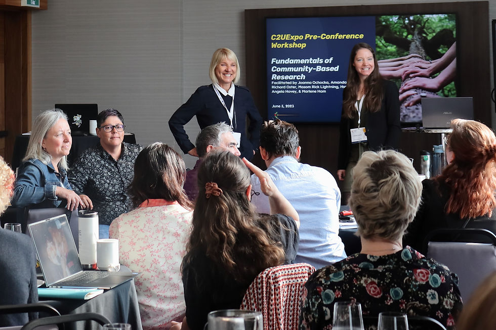 Joanna Ochocka and Amanda Demmer (CBRCanada)