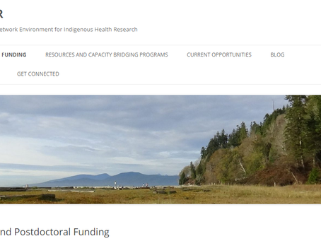 Applications Open: BC NEIHR Funding for Indigenous graduate and postdoctoral students