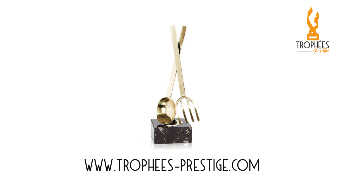 Trophée cuillère-fourchette