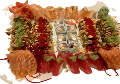 Arranged Food and Objects