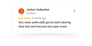 Teeth Cleaning review 3 - Dental sanctuary