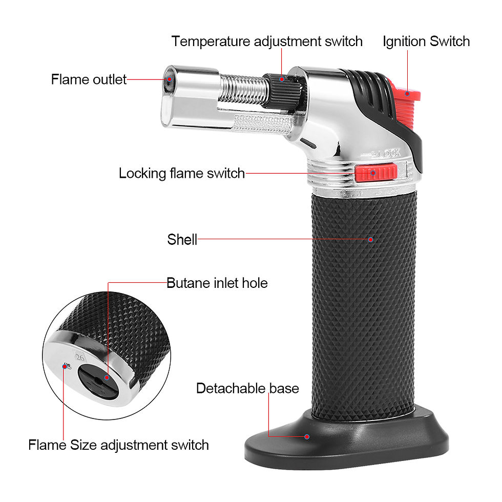 Thumbnail: Zhart Micro Flame Blow Torch For Dental Work, Jewellery Work & Soldering #TR17