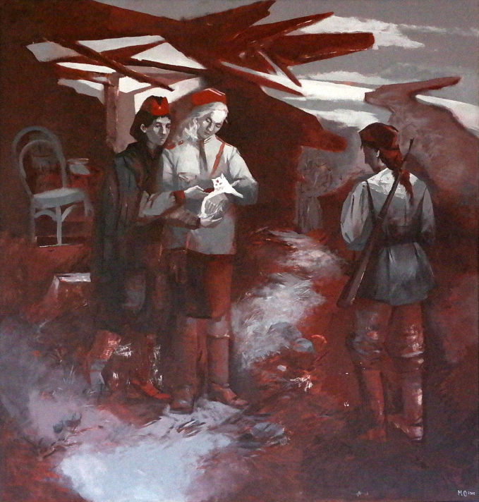 Триптих. Женщины войны. Михновец Ольга