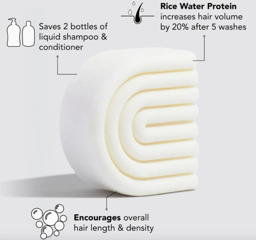 Thumbnail: Rice Water Protein Conditioner Bar For Hair Growth
