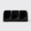 Thumbnail: Self-Draining Soap Dish - Black