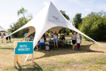 Bastelwerkstatt beim BioLandgut Esterhazy