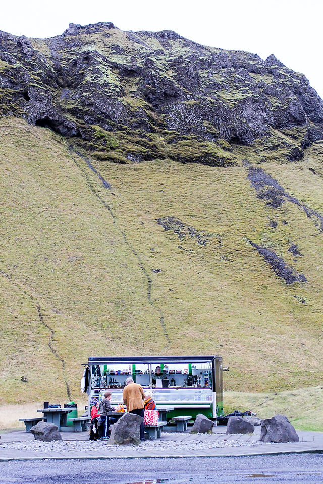 Snack Bar at Seljalandsfoss