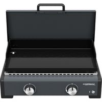plancha fonte émaillée avec capot 60 cm