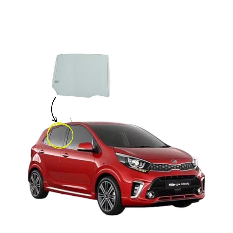 Miniatura: Kia Morning 2017-2025 Vidrio Puerta Trasera