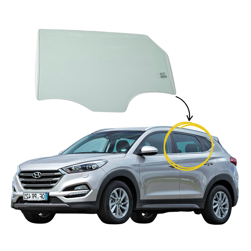 Hyundai  Tucson 2015-2021 Vidrio Puerta Trasera
