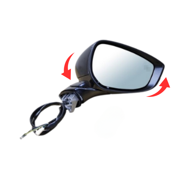 Espejo Retrovisor Mazda 3 2019-2024 Cabezal Con Abate Eléctrico