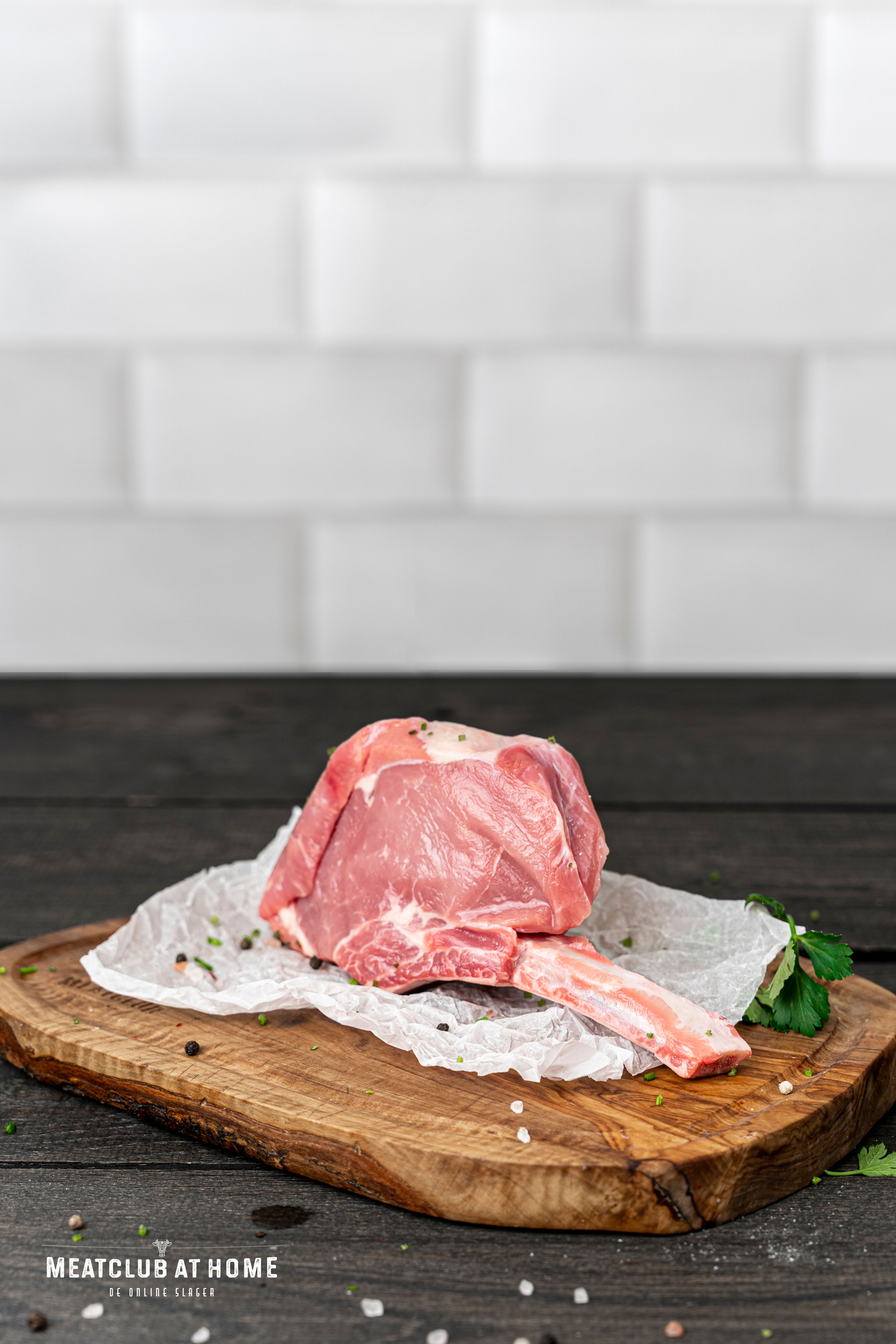 Kalfs Rib Eye met been 500gr