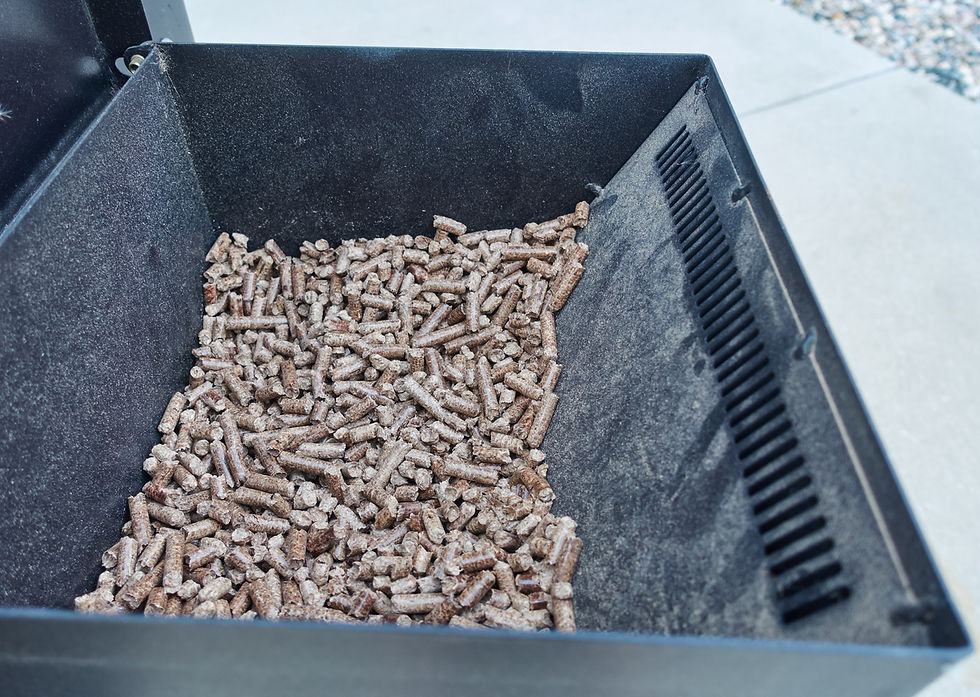 Welke blend pellets worden er gebruik bij Pellet barbecues? 