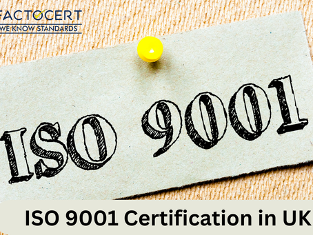 How does ISO 9001 Certification secure My organization in UK?