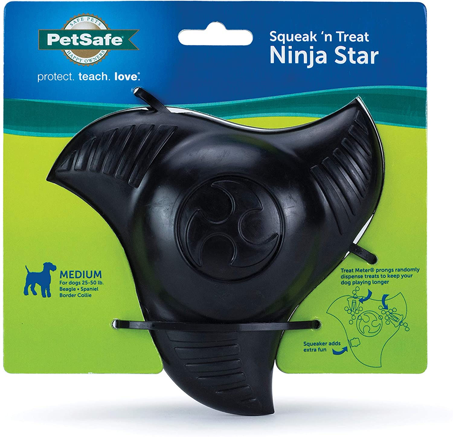 BB Ninja Star Dog Toy Medium
