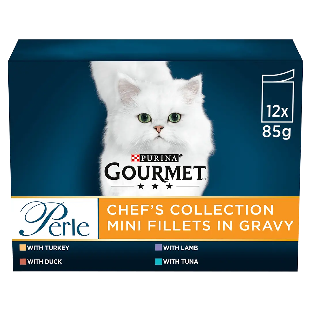 Purina Gourmet Chef's Collection Mini Fillets in Gravy