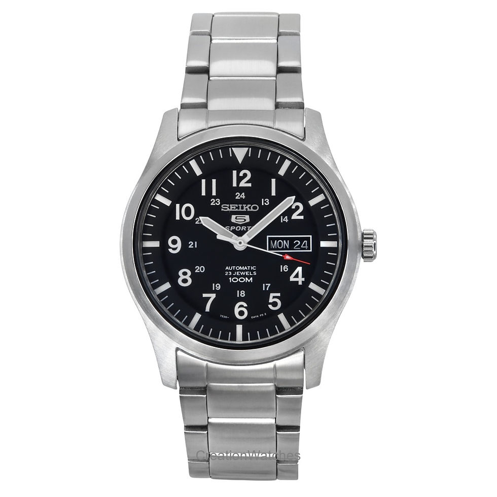 Seiko 5 Sports Automatic – Black Dial (SNZG13K1)