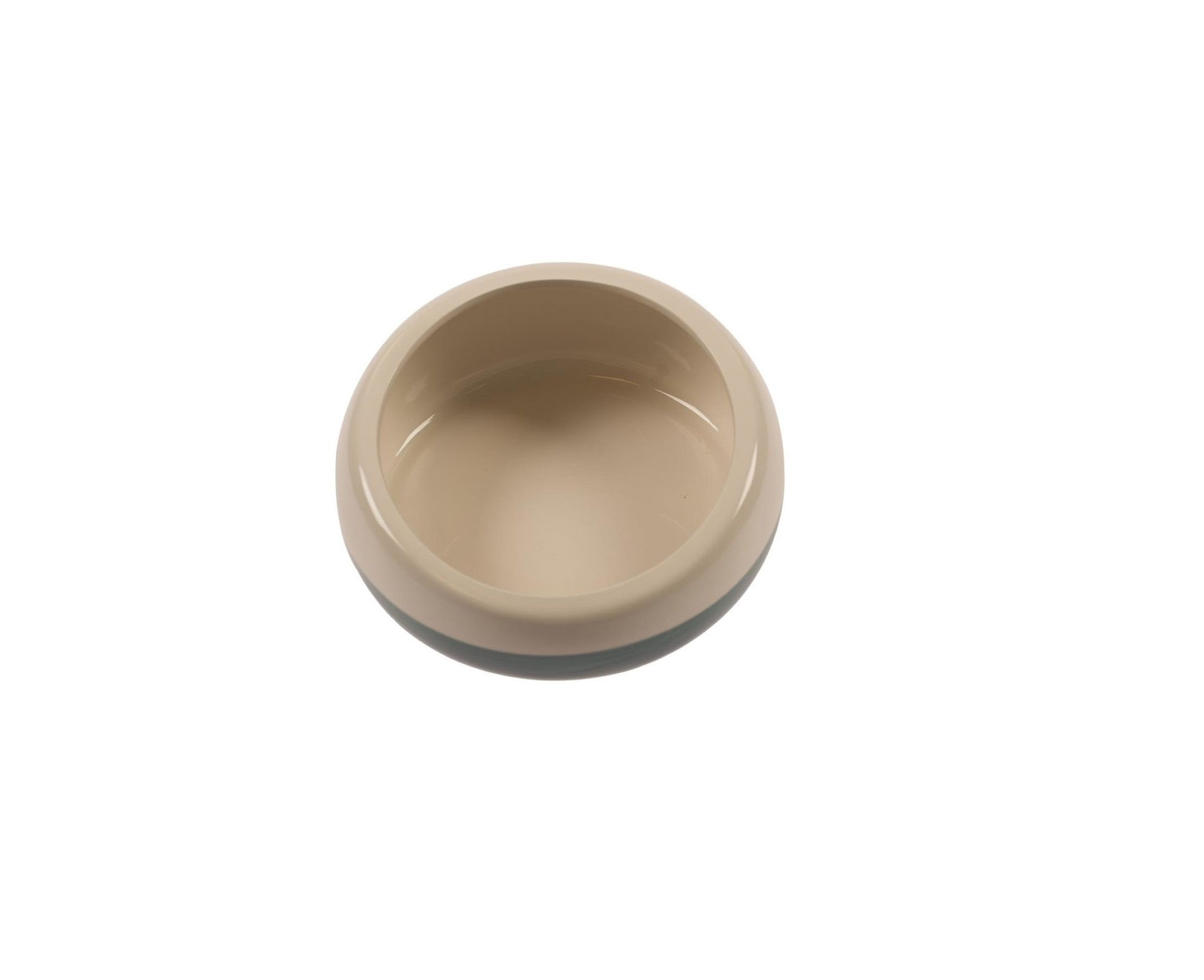 DUVO STONE OBLIQ FEEDING BOWL