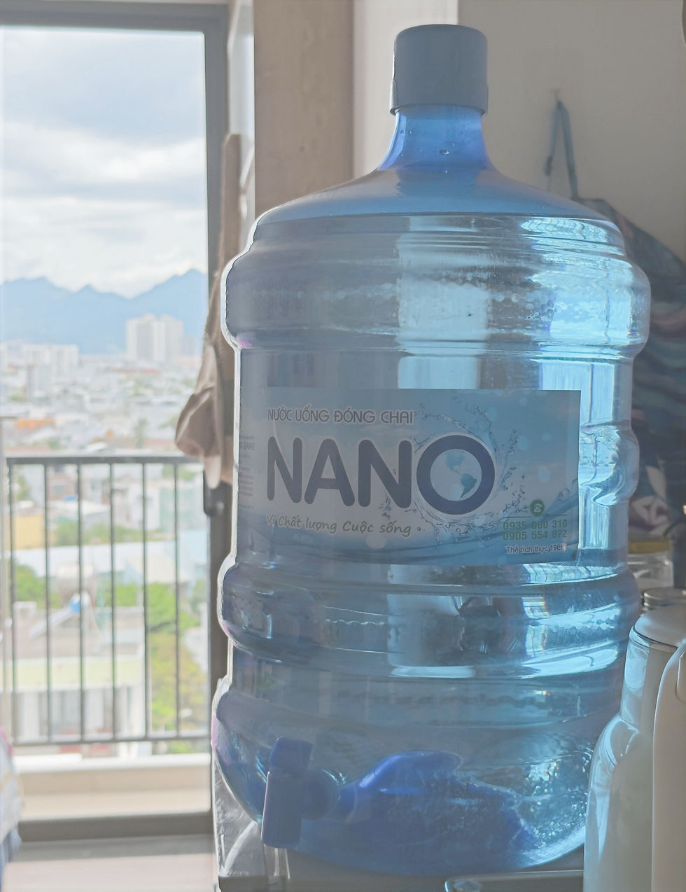 19 liters ~ 5.02 U.S. gallons