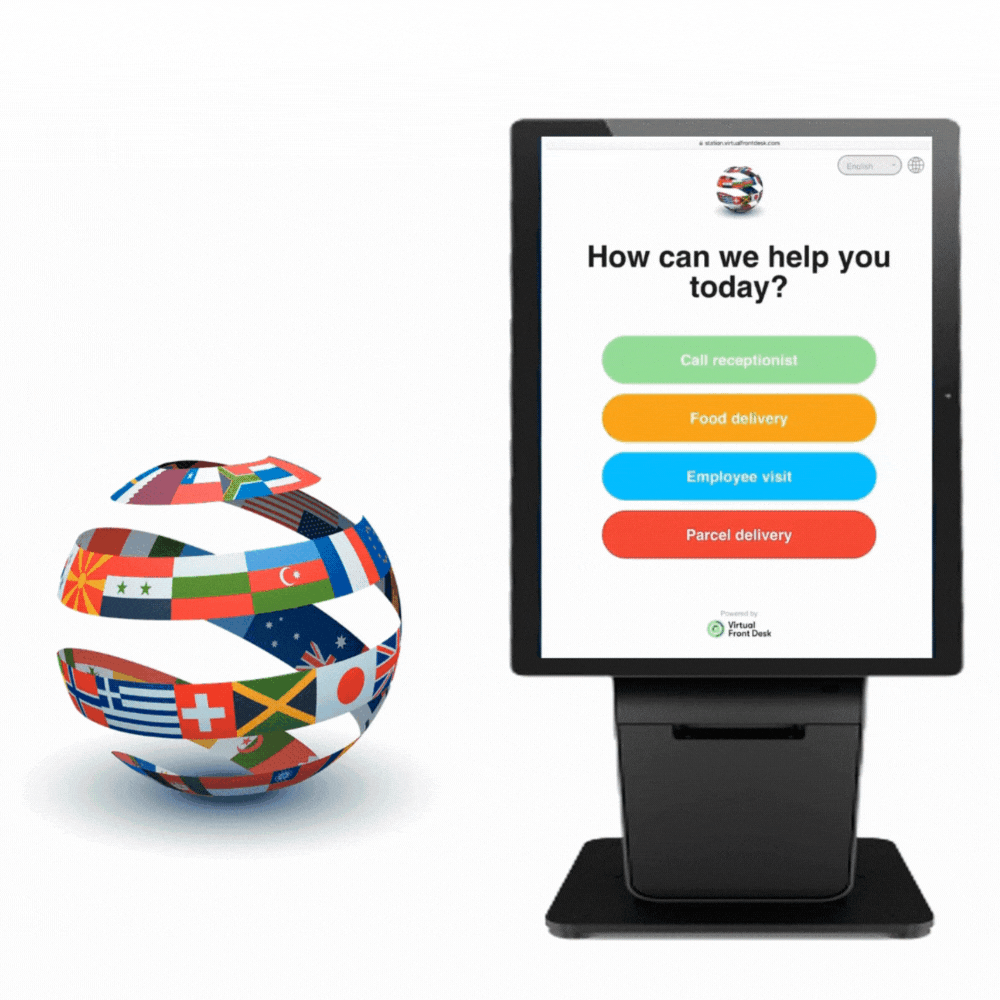 Virtual Front Desk multi lingual 