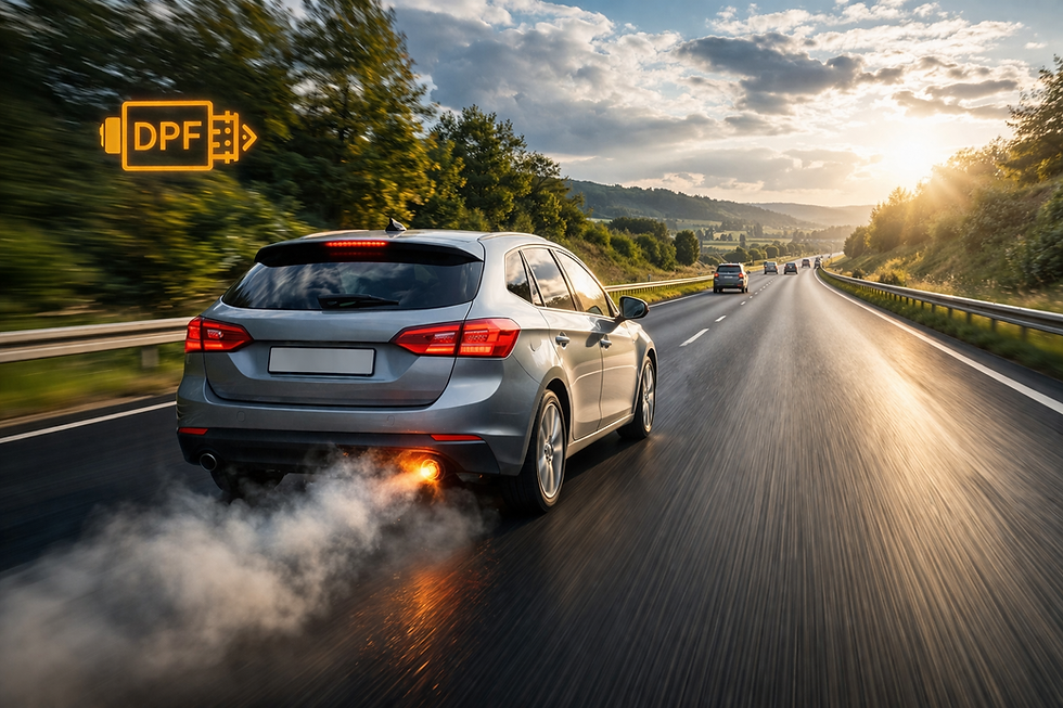 DPF regeneration drive