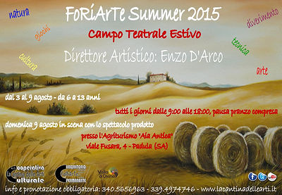 FoRiArTe Summer 2015