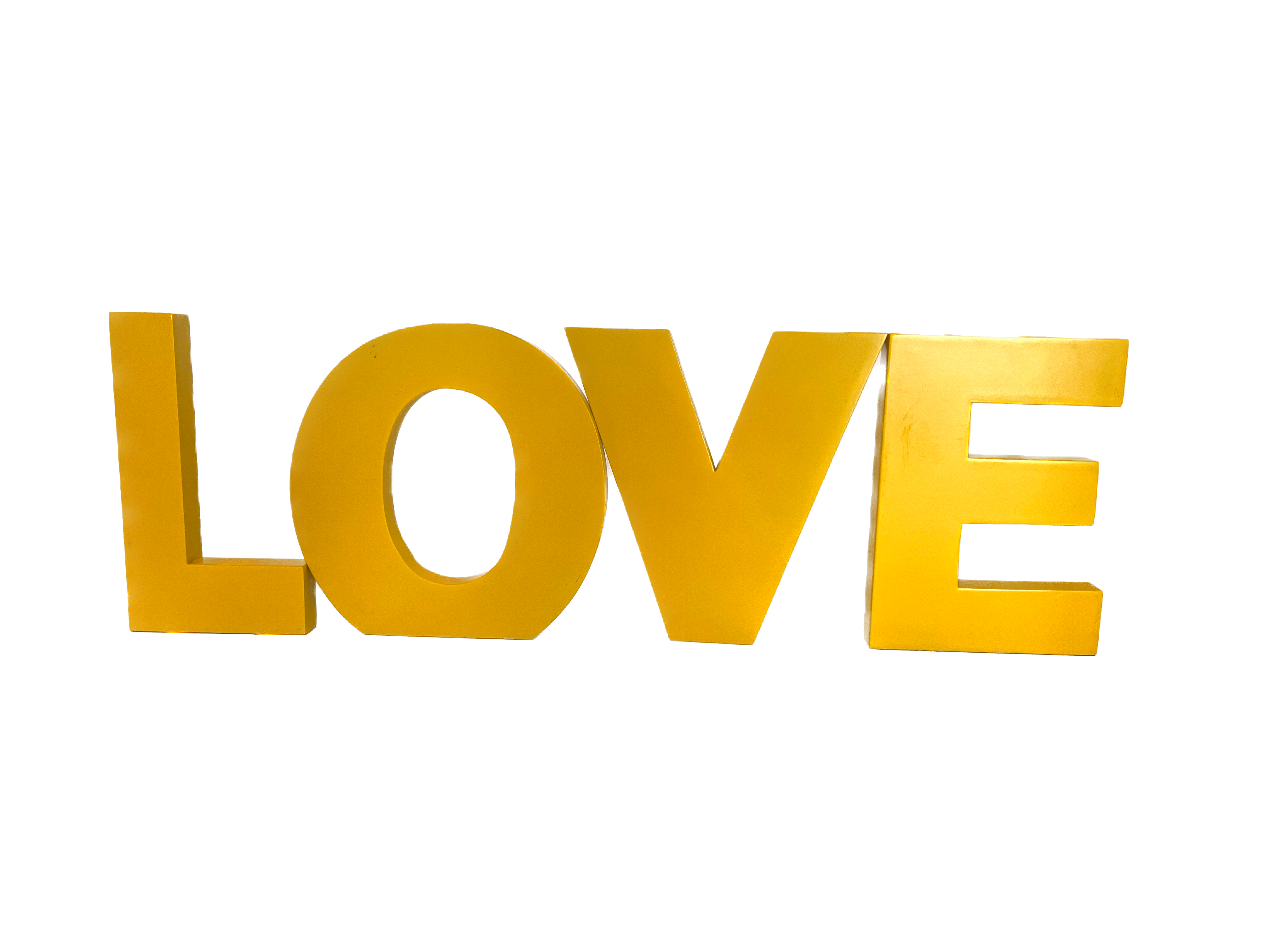 LETRAS LOVE AMARELO