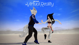 “Nos conocimos en realidad virtual” una película filmada en VRChat.