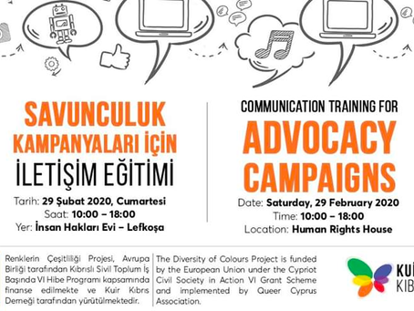 Communication Training for Advocacy Campaigns