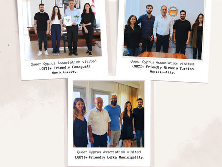 Queer Cyprus Association Visits 'LGBTI+ Friendly Municipalities'