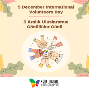5 December International Volunteers Day