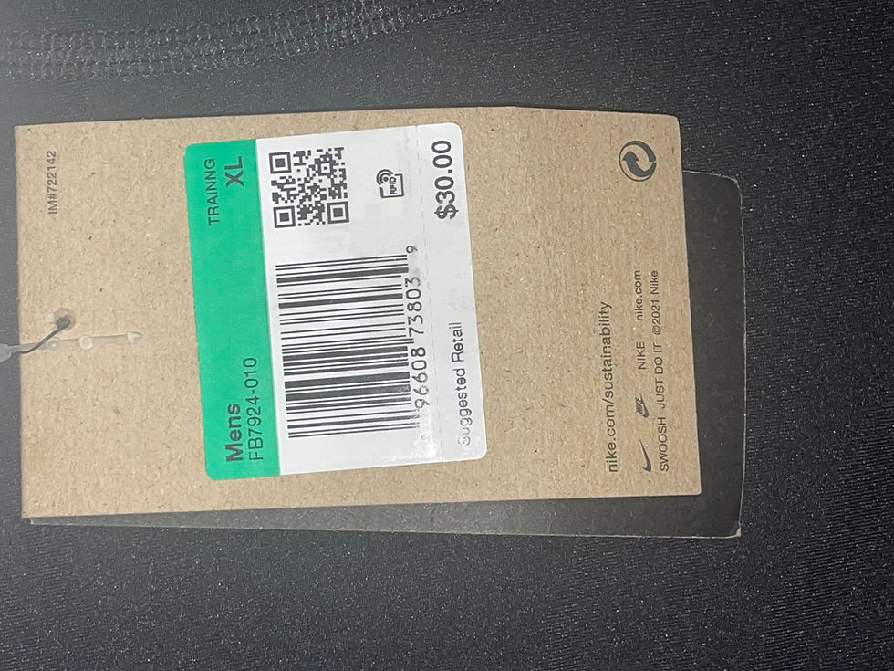 Thumbnail: Nike DriFit Tanktop “EYBL Black” XL New