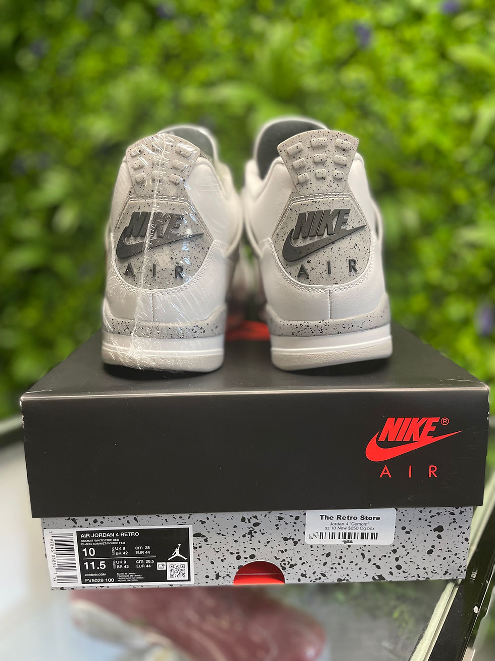 Thumbnail: Jordan 4 “White Cement” sz 10 New