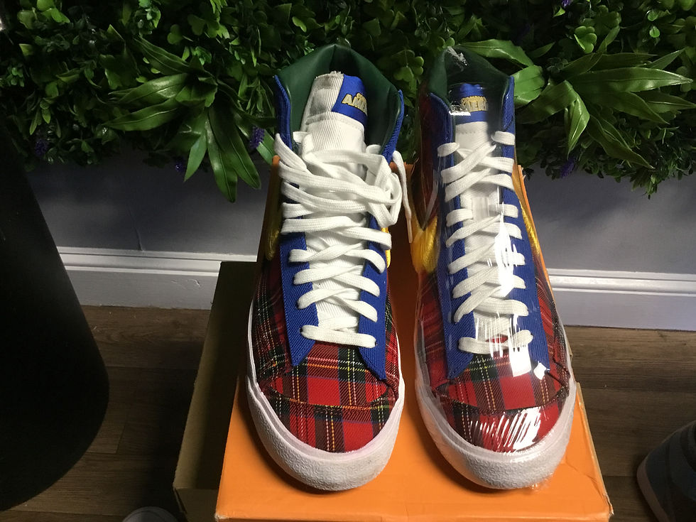 Thumbnail: Nike Blazer “Coming To America” sz 10.5 Pre-Owned 