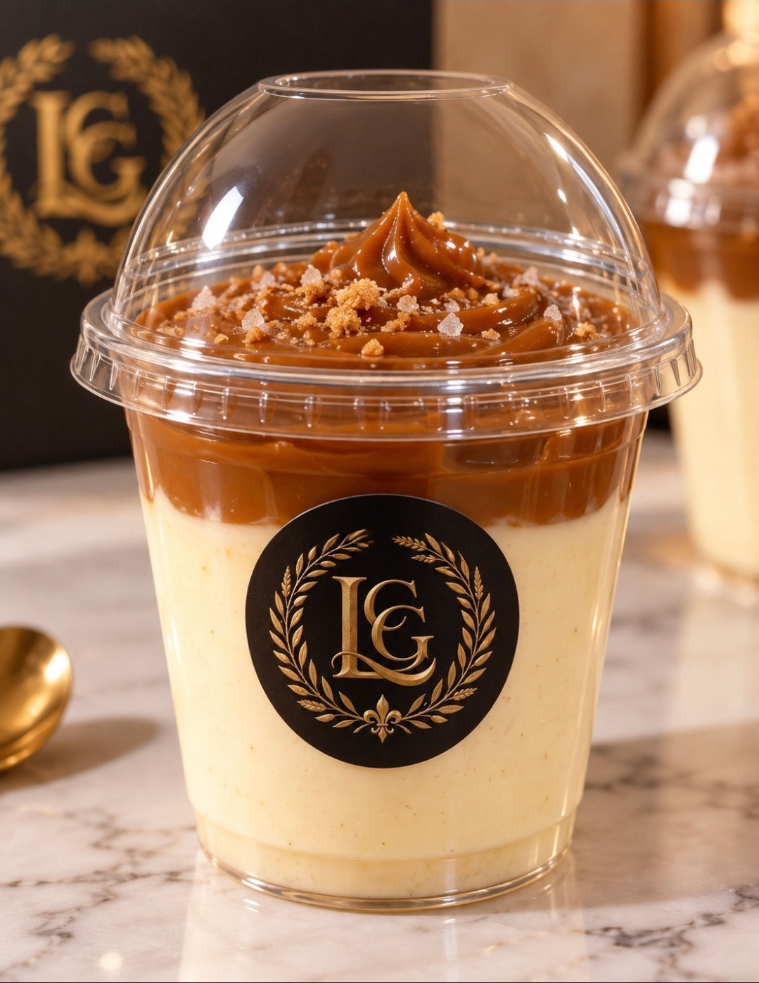 Verrine de Baunilha & Doce de Leite