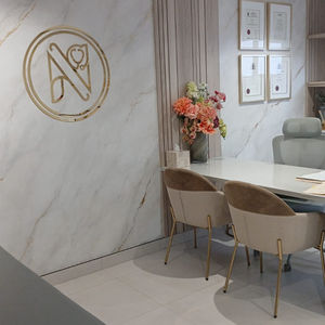 Marbled Office Walls