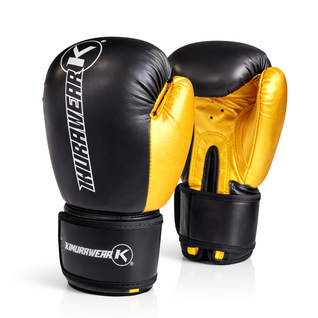 ASPIRE Youth Boxing Gloves - Black / Gold